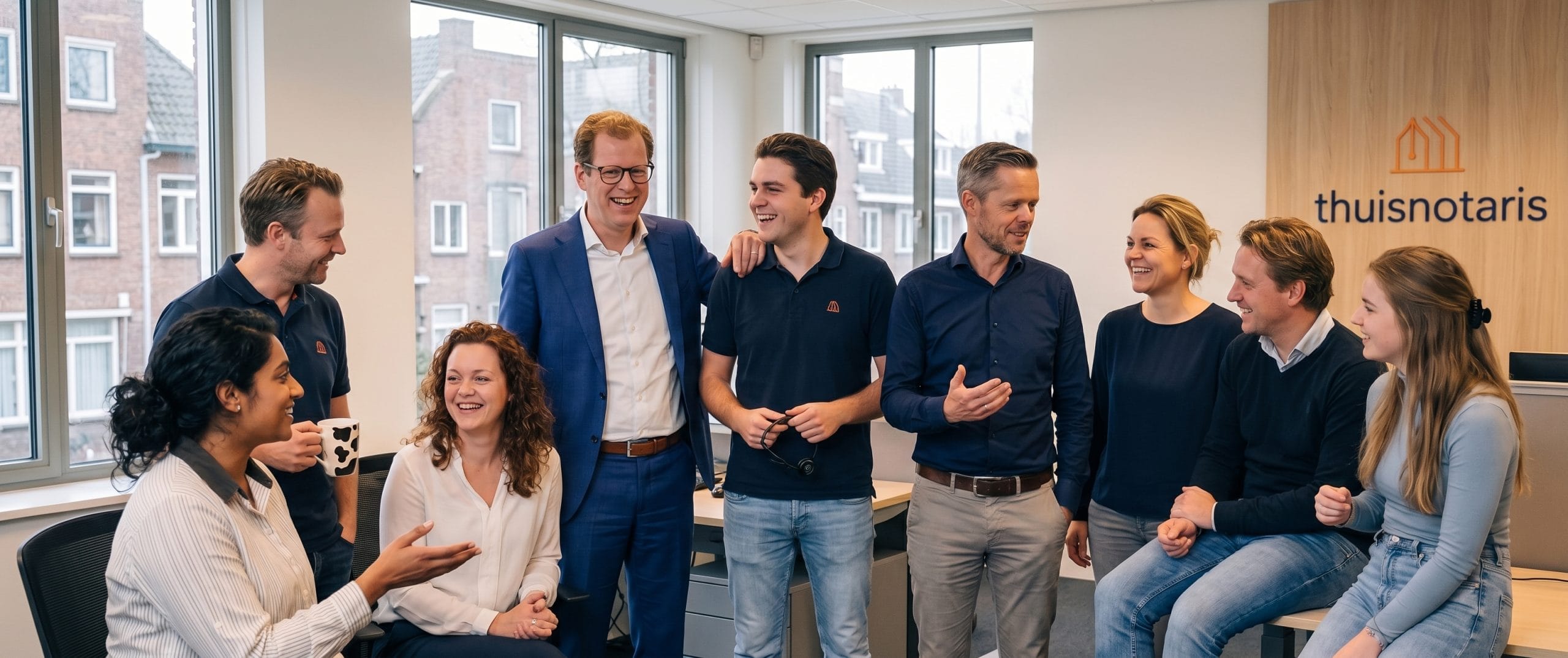 Het team van Thuisnotaris