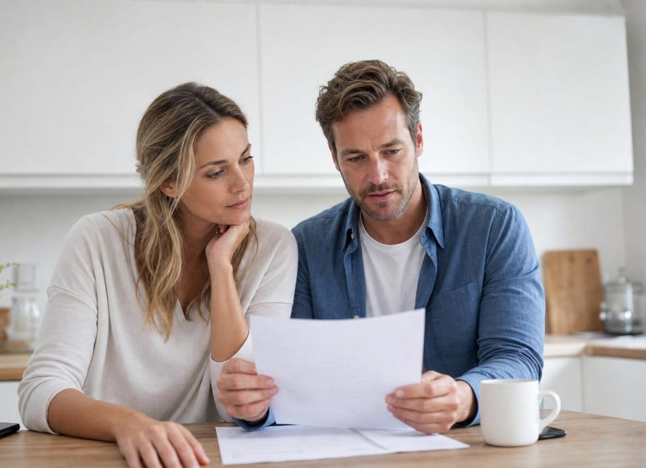 Stel bespreekt de rechtsgeldigheid van een samenlevingscontract aan de keukentafel
